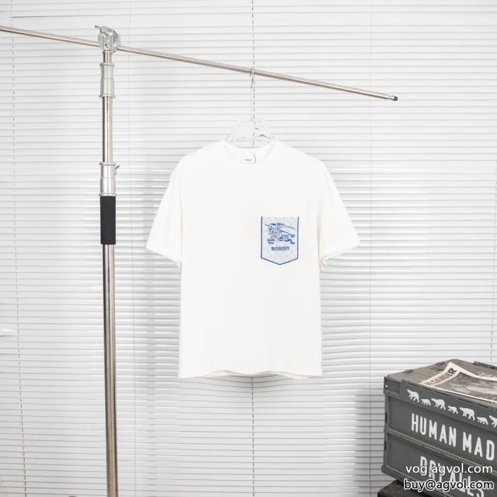 偽物 通販 クラシカル23SS新作 カジュアルコーデに半袖Tシャツバーバリー_2_0