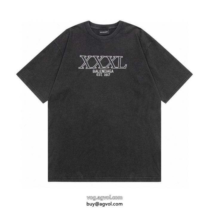 風通しのよい派手すぎずbalenciaga半袖Tシャツコピー ブランド_0_1