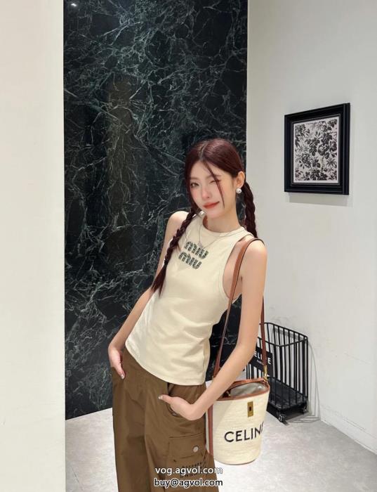 大好評トレンドスタイルスーパー コピー ブランド 専門半袖TシャツMIUMIU_0_2