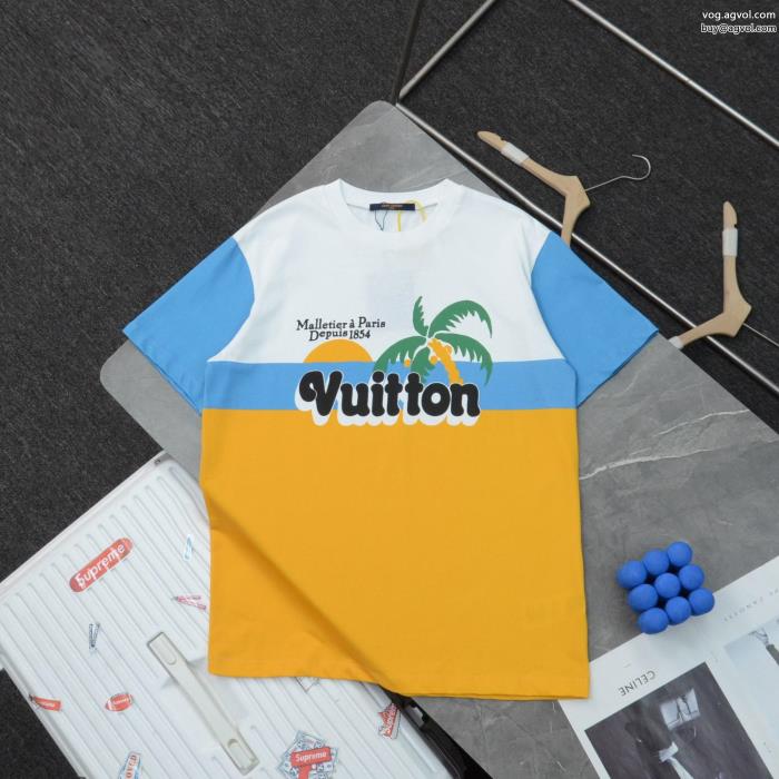 LOUIS VUITTON半袖Tシャツ偽物 通販 海外限定モデル 新作232024の大人コーデ_0_3