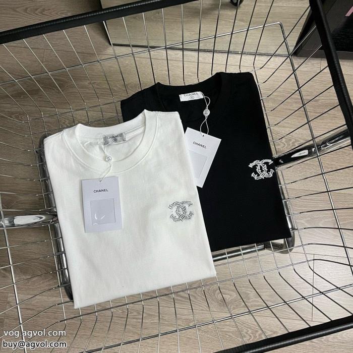 半袖Tシャツ23SS/大人気2024コレクション今人気の秘訣CH激安 通販 ブランド_0_3