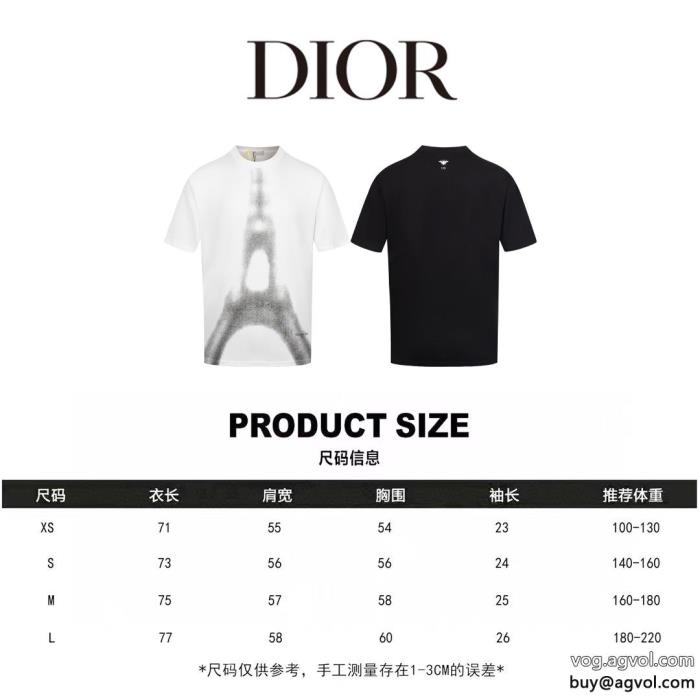 ディオール半袖Tシャツブランド コピー 激安大人感漂う2024新作完売目前_0_4