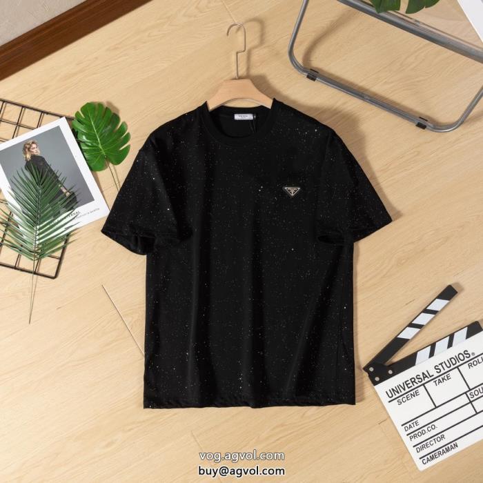 PRADAブランド スーパー コピー価格帯が魅力的お早めに半袖Tシャツ_0_3
