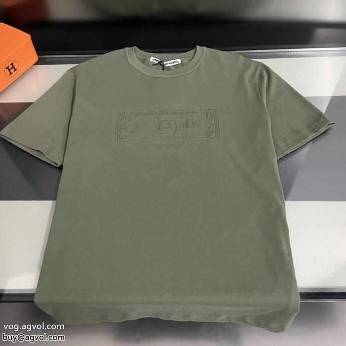 ALEXANDER WANG半袖Tシャツ激安 通販 ブランド2024年夏最新作人気セール100%新品_0_2