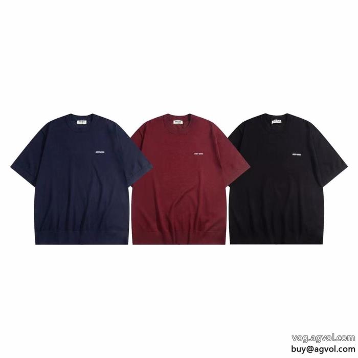 半袖Tシャツミュウミュウ偽物 ブランド限定モデル昨年も人気のアイテム新品_0_1