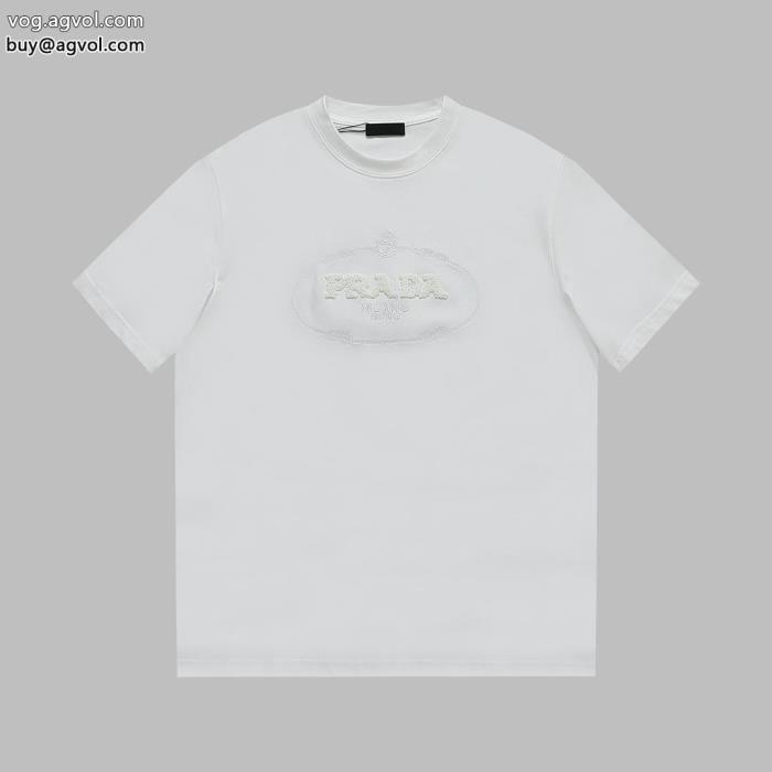 ブランド 偽物 通販半袖TシャツPRADA定番の人気商品人気急上昇_0_2