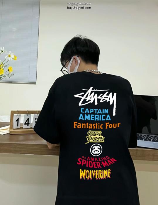 注目!22-23AWセレブ愛用ステューシー半袖Tシャツコピー 品 販売_0_1