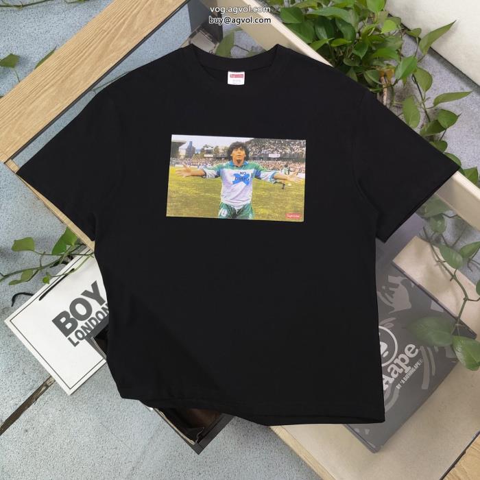 偽 ブランド 半袖TシャツSUPREME抜け感を出す個性派さん_0_1
