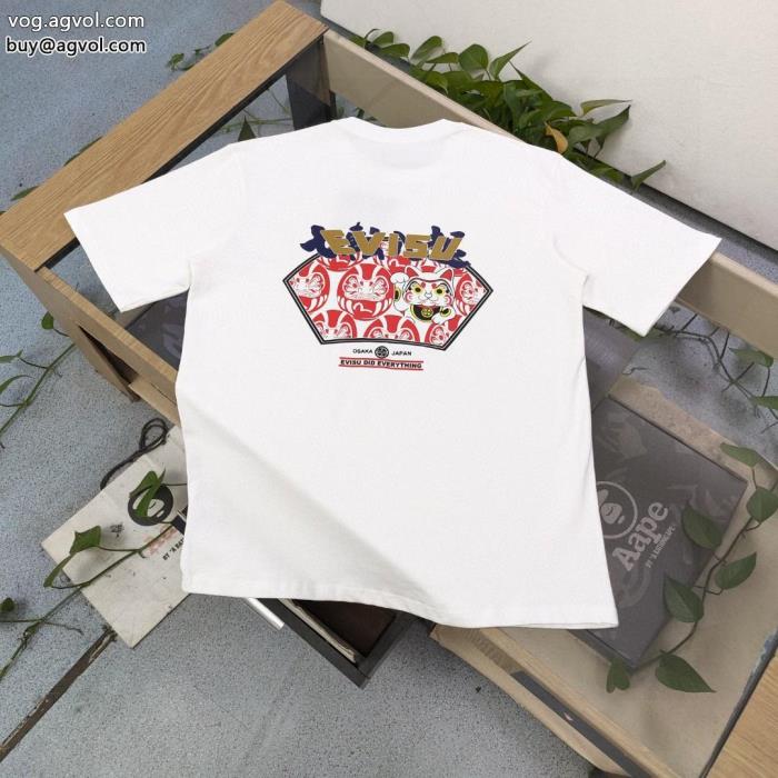 偽 ブランド 通販23新作セール今季流行りの人気新作半袖TシャツEVISU_0_1