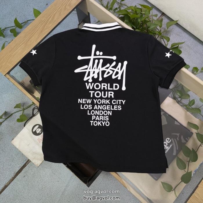 STUSSY半袖シャツスーパー コピー ブランド送料込み 希少品知的な雰囲気夏着物_0_1