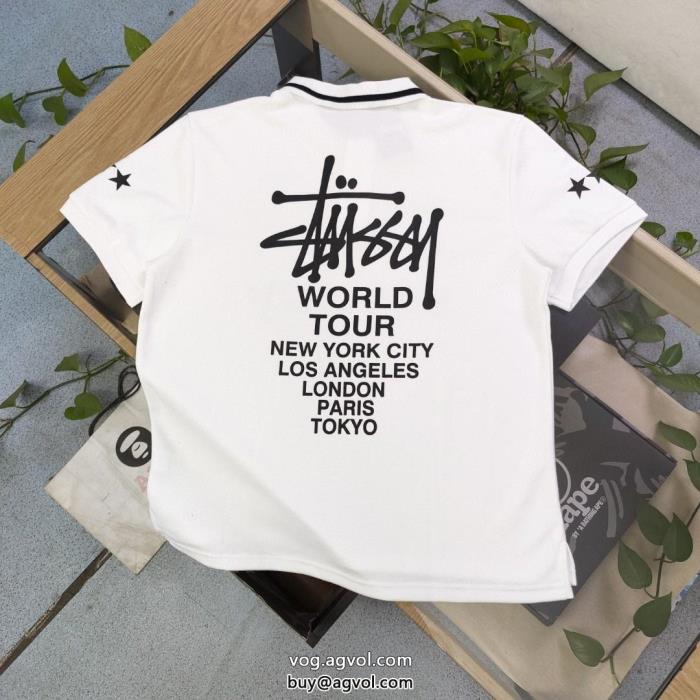 STUSSY半袖シャツスーパー コピー ブランド送料込み 希少品知的な雰囲気夏着物_0_2