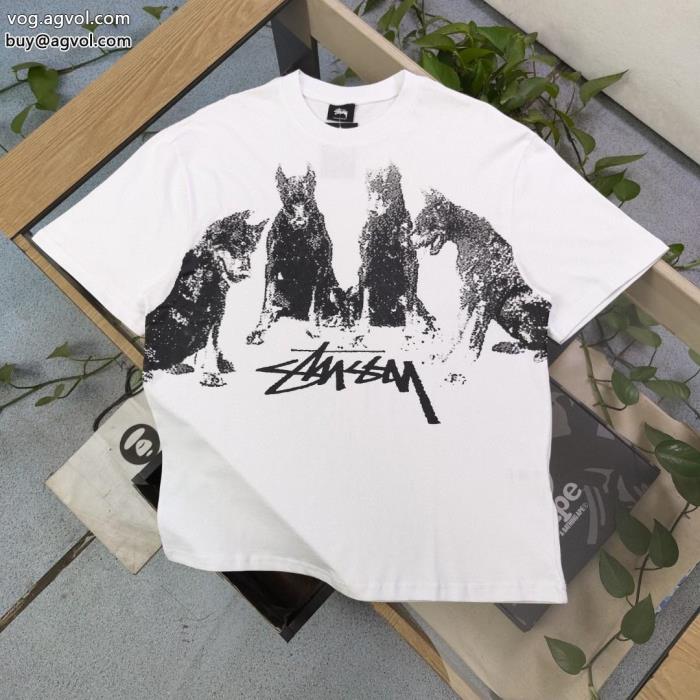 STUSSY半袖Tシャツ限定特大セール今年風ブランド コピー 販売_0_1