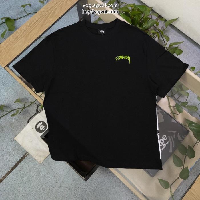 激安 ブランド 通販華やかムードを演出して最新作半袖TシャツSTUSSY_0_2