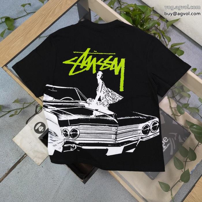 激安 ブランド 通販華やかムードを演出して最新作半袖TシャツSTUSSY_0_3