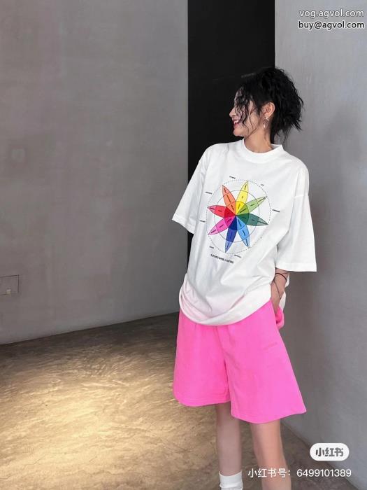 balenciaga根強い人気定番商品洗練された印象ブランド コピー半袖Tシャツ_0_0