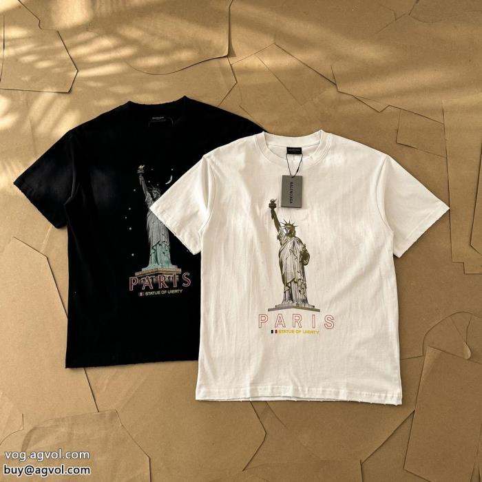 バレンシアガ半袖Tシャツ即発送可 2022-23旬の気分を絶妙に偽物 通販 _0_2
