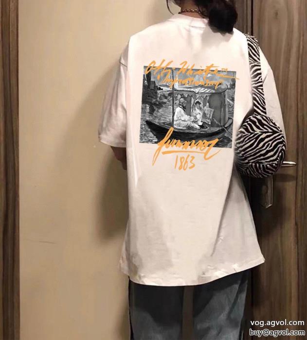 リラックス感急上昇大胆なカジュアルダウン偽 ブランド 販売半袖Tシャツステューシー_0_0
