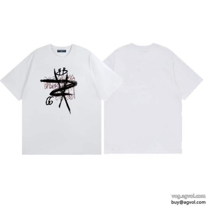 オーバーサイズ万能アイテム半袖Tシャツbalenciaga激安 通販 ブランド_0_0
