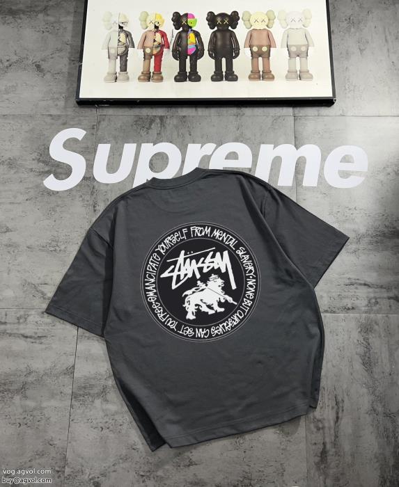 季節をまたい新作アイテム上品シックなお品ブランド レプリカ半袖TシャツSTUSSY_0_2