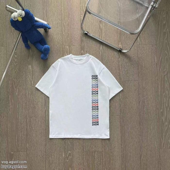 スーパー コピー 販売軽やかな素材感アイドル着用DIOR半袖Tシャツ_0_1
