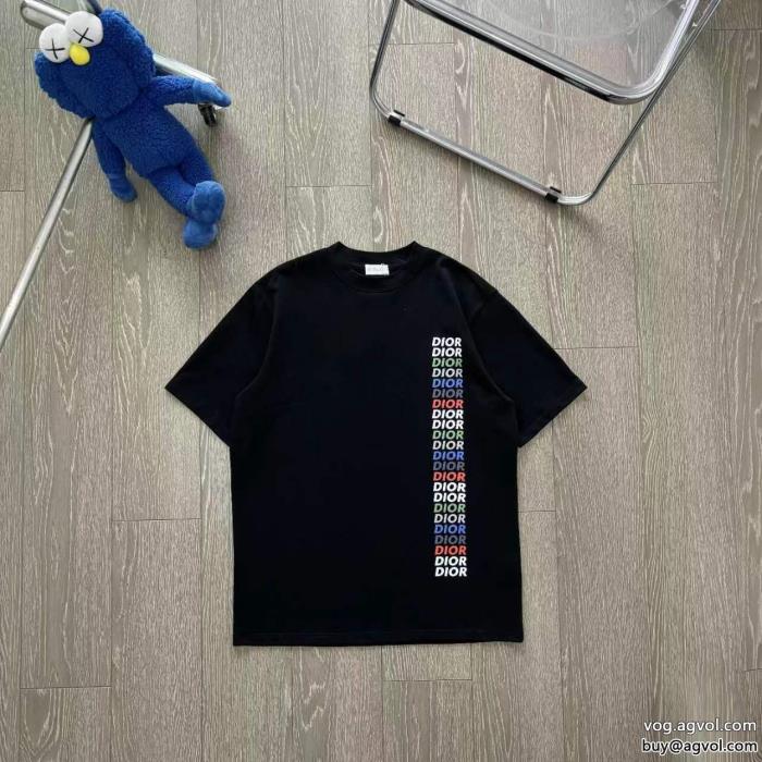 スーパー コピー 販売軽やかな素材感アイドル着用DIOR半袖Tシャツ_0_2