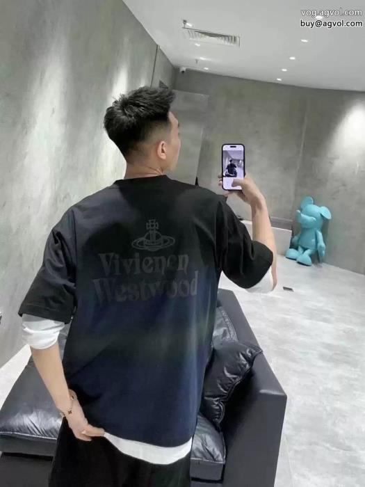 VIVIENNE WESTWOODファッション感満々セレブ愛用ブランド コピー 販売半袖Tシャツ_0_3