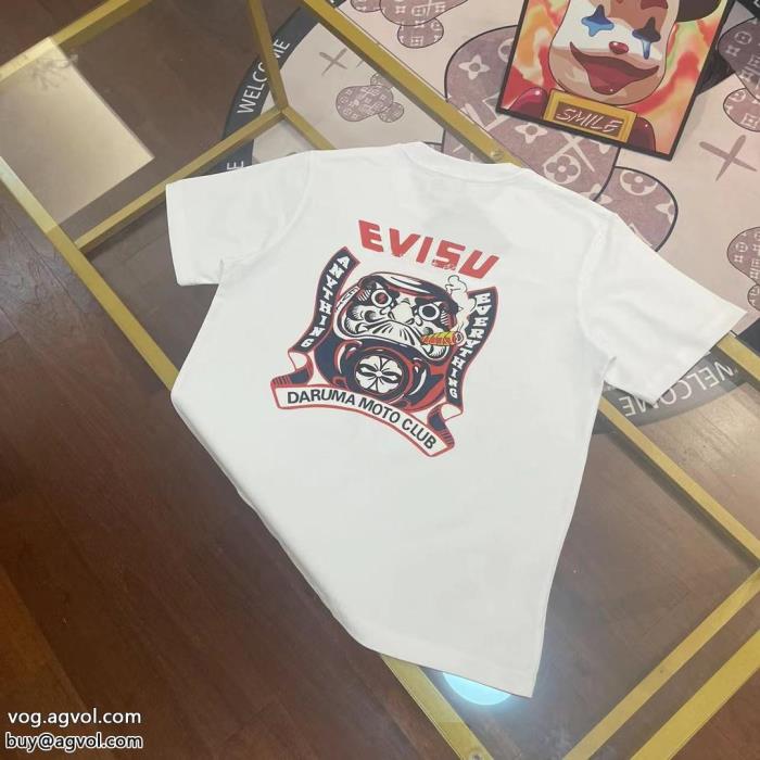 半袖Tシャツ2024大人気ヴィンテージ感エヴィスブランド 通販_0_2