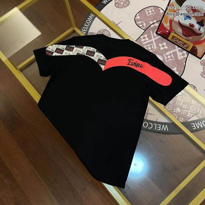 格安SALE話題のブランド半袖Tシャツエヴィス激安 通販 ブランド_0_0