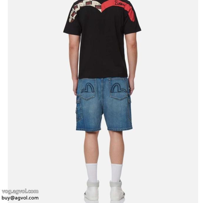 格安SALE話題のブランド半袖Tシャツエヴィス激安 通販 ブランド_0_2