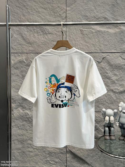 エヴィスコピー 品 ブランド半袖Tシャツより格上げして大人OK2024SS_0_0