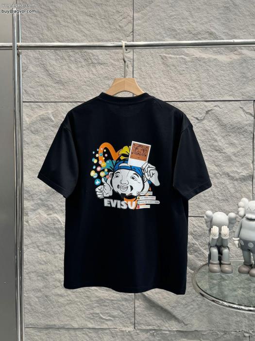 エヴィスコピー 品 ブランド半袖Tシャツより格上げして大人OK2024SS_0_3