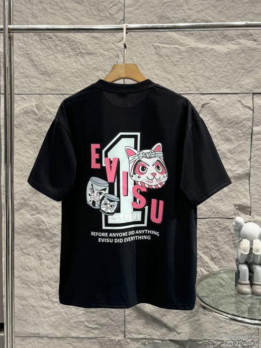 EVISU半袖Tシャツ爽快感が絶妙にマッチモード感の高い偽 ブランド 販売_0_2