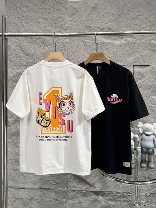 EVISU半袖Tシャツ爽快感が絶妙にマッチモード感の高い偽 ブランド 販売_0_3