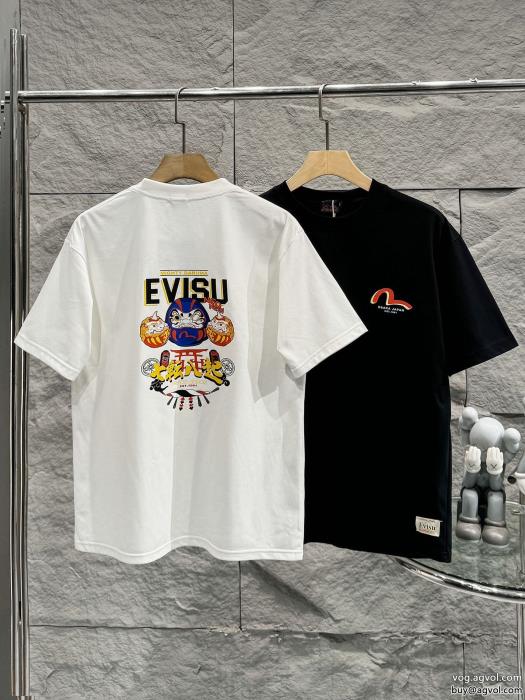 優れもの幅広く使えるブランド コピー 激安半袖TシャツEVISU_0_2