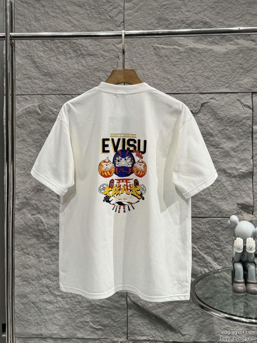 優れもの幅広く使えるブランド コピー 激安半袖TシャツEVISU_0_3