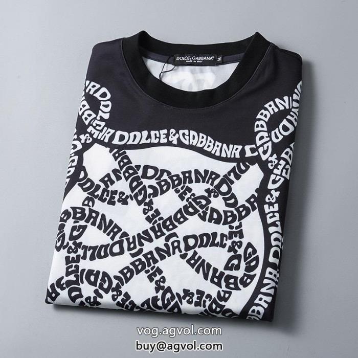Dolce&Gabbanaブランド コピー  在庫あり即発リッチな印象に半袖Tシャツ_0_2