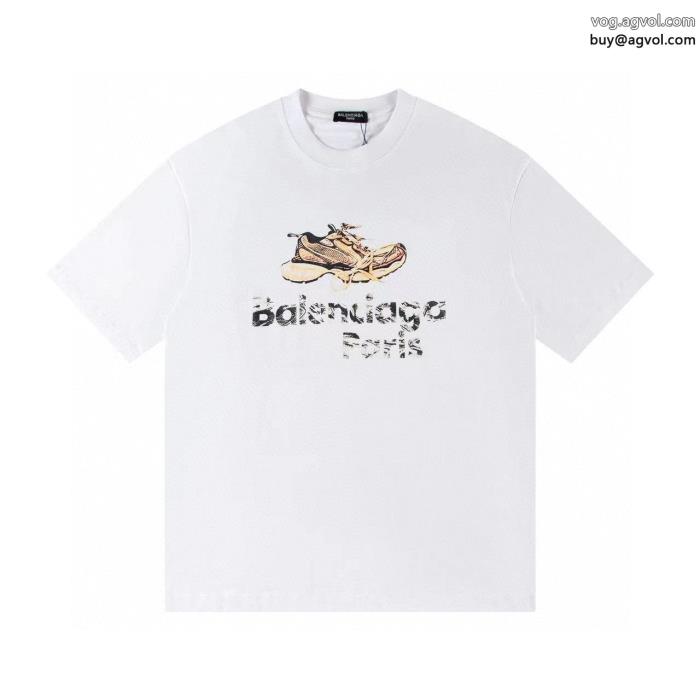 偽物 ブランド 販売半袖Tシャツ高いクオリティ国内発セール完売間近balenciaga_0_2