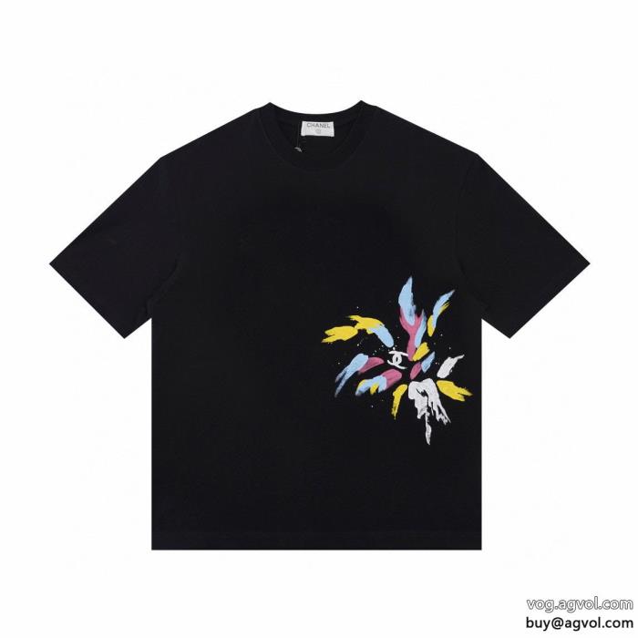 大人買い必須なこの2024最安に挑戦CHブランド コピー 通販半袖Tシャツ_0_2