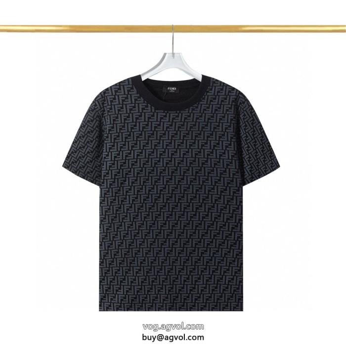 最終セール2024人気新色が登場FENDIブランド 偽物 激安 通販半袖Tシャツ_0_1