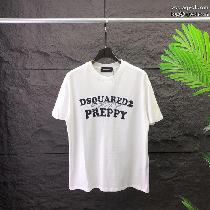 高級感が溢れたヴィンテージ感激安 ブランド 通販DSQUARED2半袖Tシャツ_0_4
