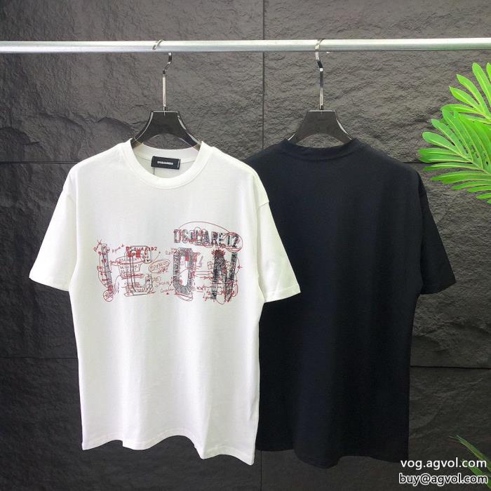 半袖Tシャツ格安SALE今旬のシルエットバランスコピー 商品 販売DSQUARED2_0_0