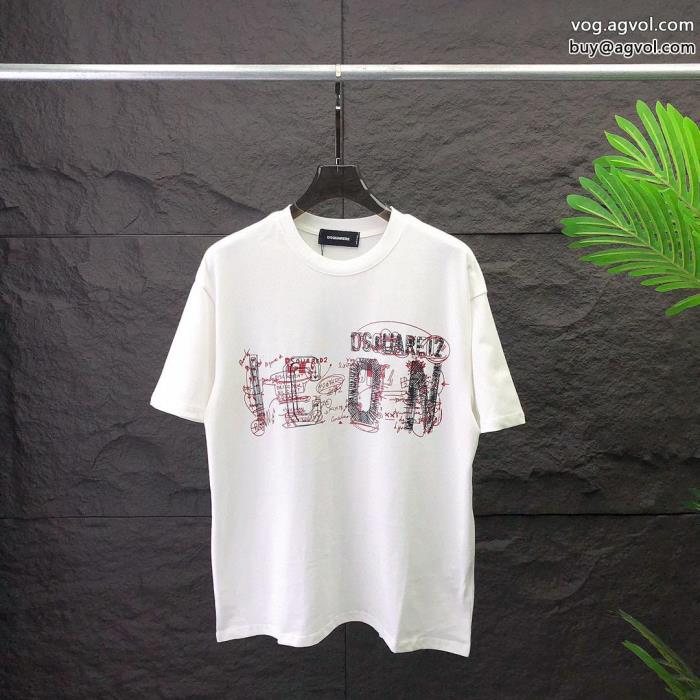 半袖Tシャツ格安SALE今旬のシルエットバランスコピー 商品 販売DSQUARED2_0_3