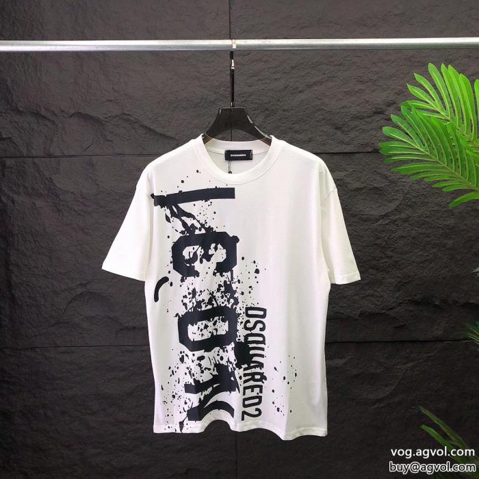 半袖TシャツDSQUARED2肌触りの良いサラりと限定モデル偽物 ブランド 激安_0_2