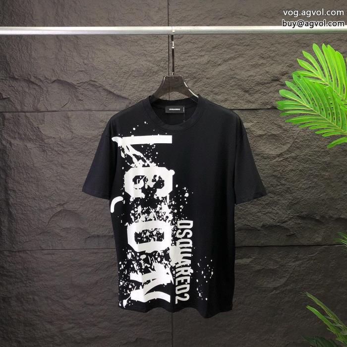半袖TシャツDSQUARED2肌触りの良いサラりと限定モデル偽物 ブランド 激安_0_3