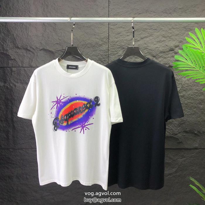 DSQUARED2スーパー コピー 通販半袖Tシャツ2024夏色っぽさ完売前に_0_1