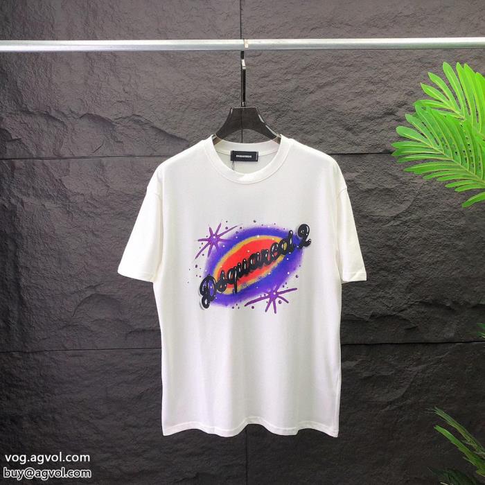 DSQUARED2スーパー コピー 通販半袖Tシャツ2024夏色っぽさ完売前に_0_3