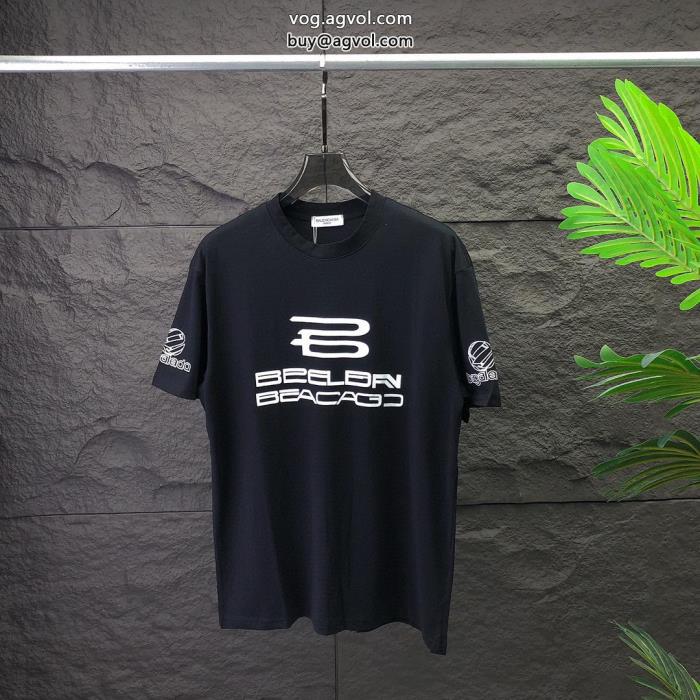 ブランド 偽物幅広く使える高品質素材半袖Tシャツbalenciaga_0_0