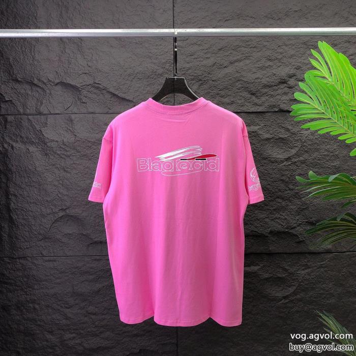ブランド 偽物幅広く使える高品質素材半袖Tシャツbalenciaga_0_1
