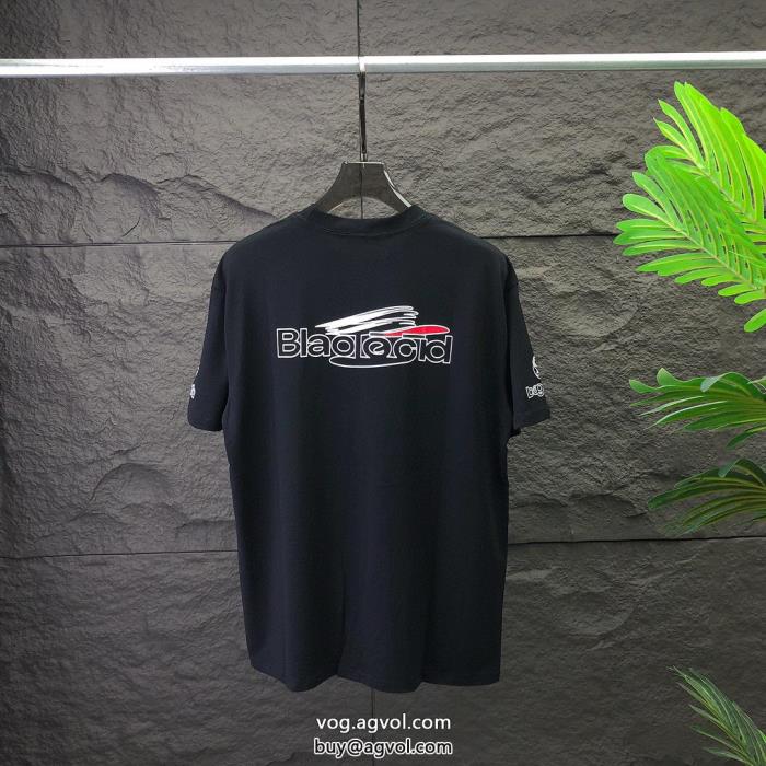 ブランド 偽物幅広く使える高品質素材半袖Tシャツbalenciaga_0_4