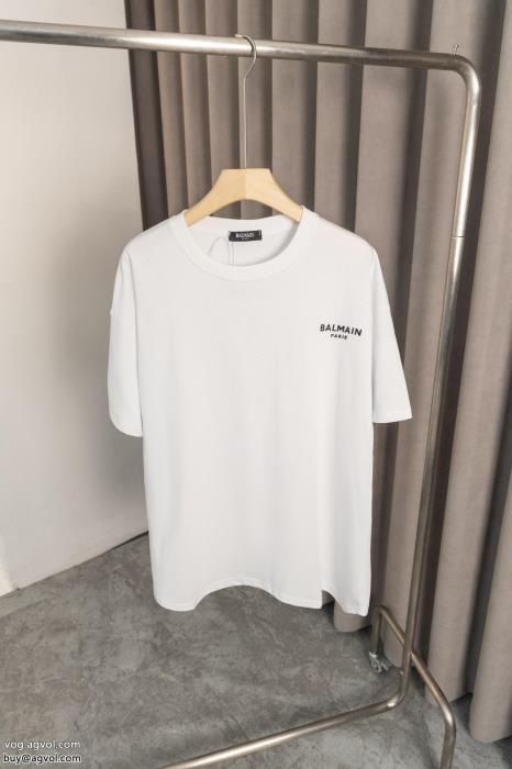 スーパー コピー 通販バルマン2024SS大人OK高級感が溢れた半袖Tシャツ_0_2